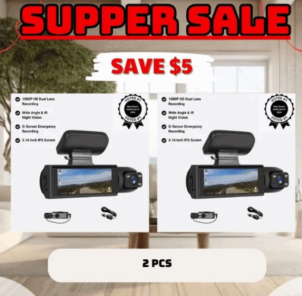 🎥Enesy Front & Rear Dash Cam📹 - Image 9