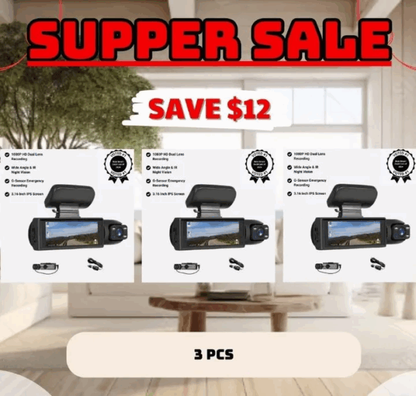 🎥Enesy Front & Rear Dash Cam📹 - Image 8