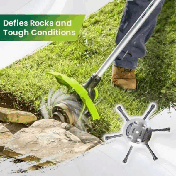 BUY 2 GET 1 FREE 6 inch Steel Wire Brush Cutter Trimmer Head - Image 3